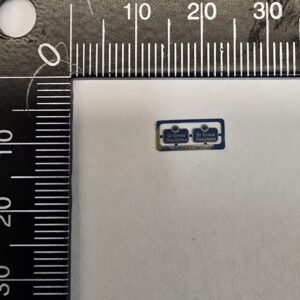 Class 221 Voyager N Sir Earnest Shackleton Name Plate Set