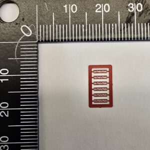 Class 43 HST N Sir Felix Pole Name Plate Set