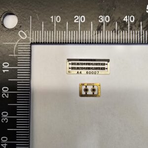 A4 N Nameplate "Sir Nigel Gresley" PAIR