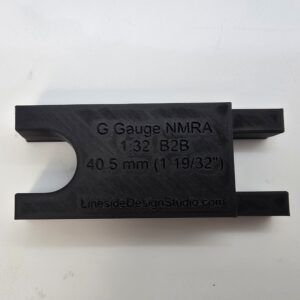 Back-to-Back G NMRA Gauge (40.50mm) from Lineside Design Studio