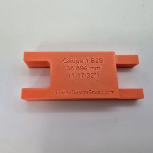 Back-to-Back Gauge 1 (38.894mm) from Lineside Design Studio
