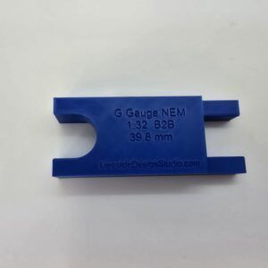 Back-to-Back G 1:132 Gauge (39.80mm) from Lineside Design Studio