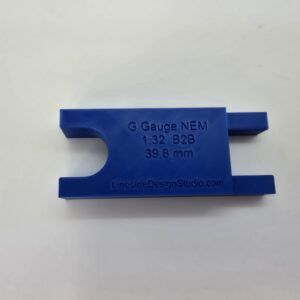 Back-to-Back G 1:132 Gauge (39.80mm) from Lineside Design Studio