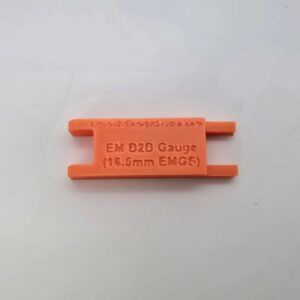 Back-to-Back EM Gauge (16.50mm) from Lineside Design Studio