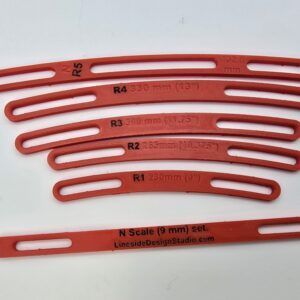 Track Guide Templates N Gauge from Lineside Design Studio