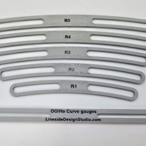 Track Guide Templates OO Gauge from Lineside Design Studio