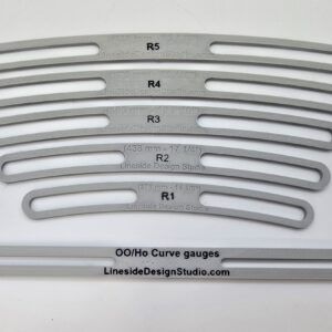 Track Guide Templates OO Gauge from Lineside Design Studio