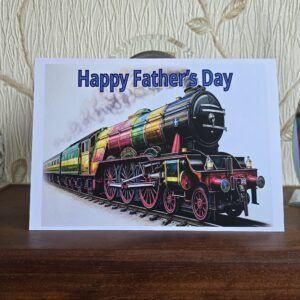 Father's Day Card A3 'Colourful'
