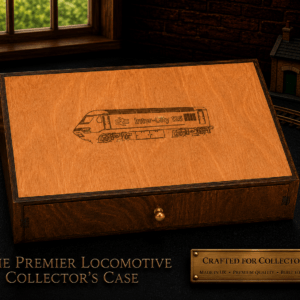 Handcrafted Wooden Locomotive Storage Box Diesel 125 N Gauge - Made to Order