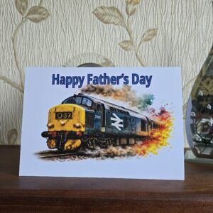 Father's Day Card Diesel 'Colour Smoke'
