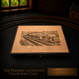 Handcrafted Wooden Scenic Locomotive Storage Box Diesel 37 N Gauge - Made to Order