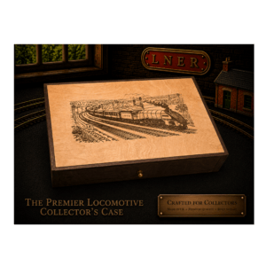 Handcrafted Wooden Scenic Locomotive Storage Box Steam A4 N Gauge - Made to Order