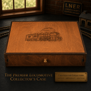 Handcrafted Wooden Locomotive Storage Box Steam A3 N Gauge - Made to Order