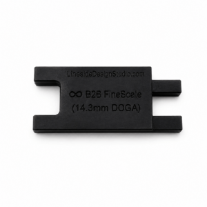 Back-to-Back OO Finescale Gauge (14.30mm) from Lineside Design Studio